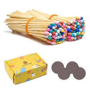 rainbow matches for candle